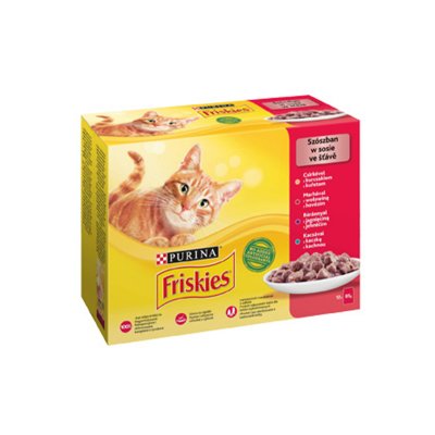 Friskies kapsička pro kočky 12x85 g